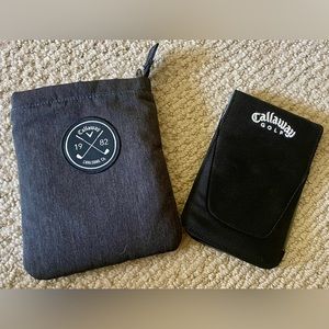 Callaway Golf Valuables Bag & Scorecard/Pencil Holder
